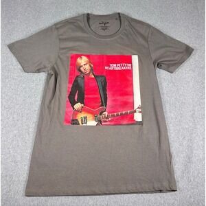 Tom Petty Damn The Torpedoes Charcoal Grey T-shirt UK Tee Short Sleeve